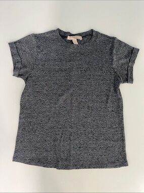 Forever 21 Classic Crewneck T-Shirt - Gray / Space Dye